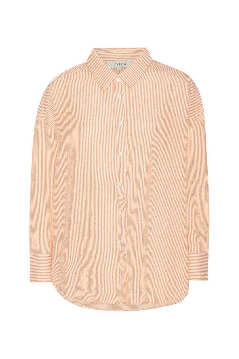 A-View Sonja shirt AV1841 Shirts 867 Orange/white