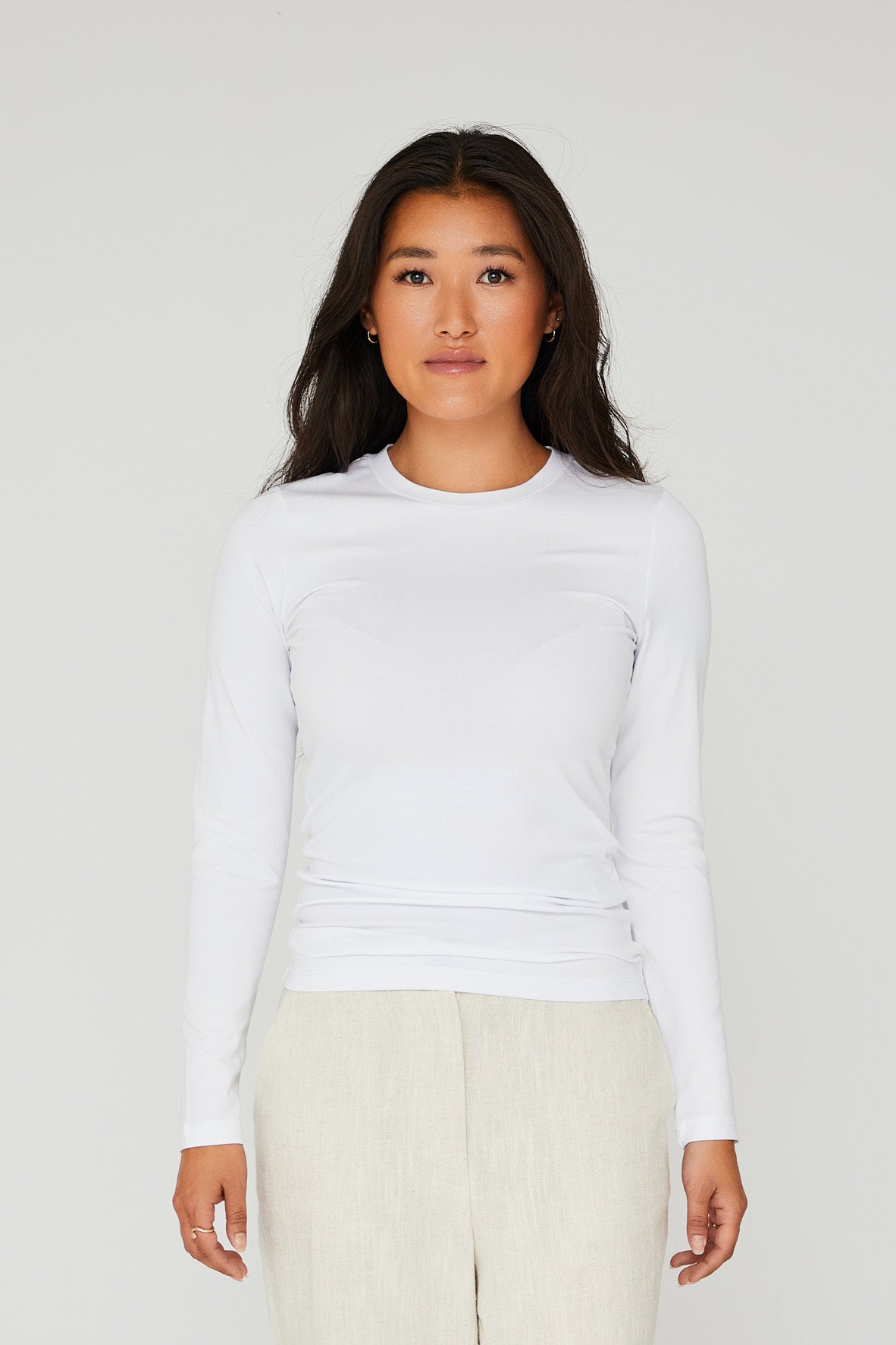 A-VIEW - Stabil Top S/S - 055 Light Grey Melange