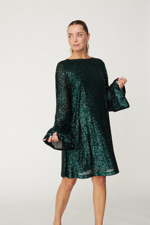 A-View Alexi dress AV4251 Dresses 858 dark green