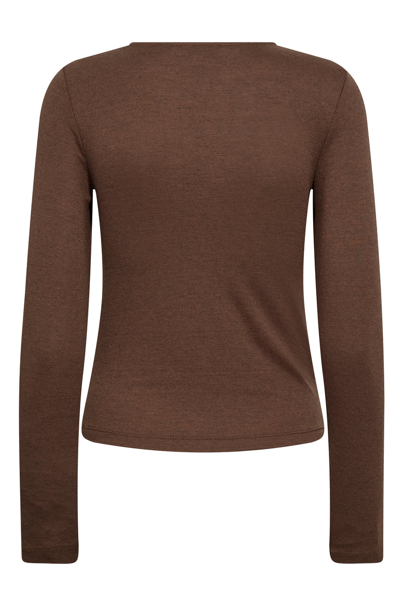 A-View Alisia blouse AV8201 Blouse 117 Brown