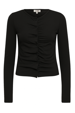 A-View Alisia blouse AV8201 Blouse 999 Black
