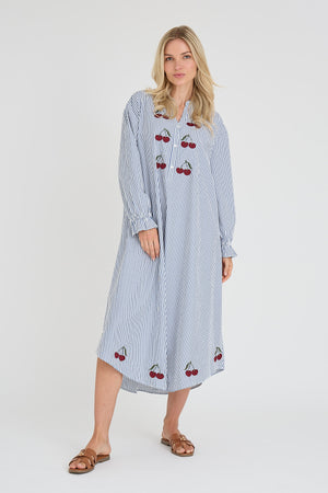 A-View Alize dress AV8094 Dresses 112 Blue/White Stribe