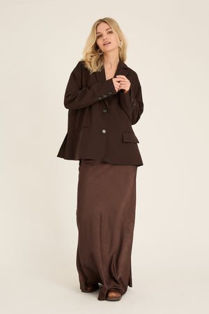 A-View Allium blazer AV4955 Blazer 194 Dark brown