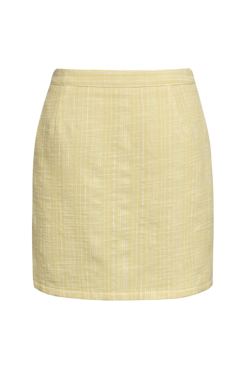 A-View Annali bouchle skirt AV4064 Skirt 079 Pale yellow