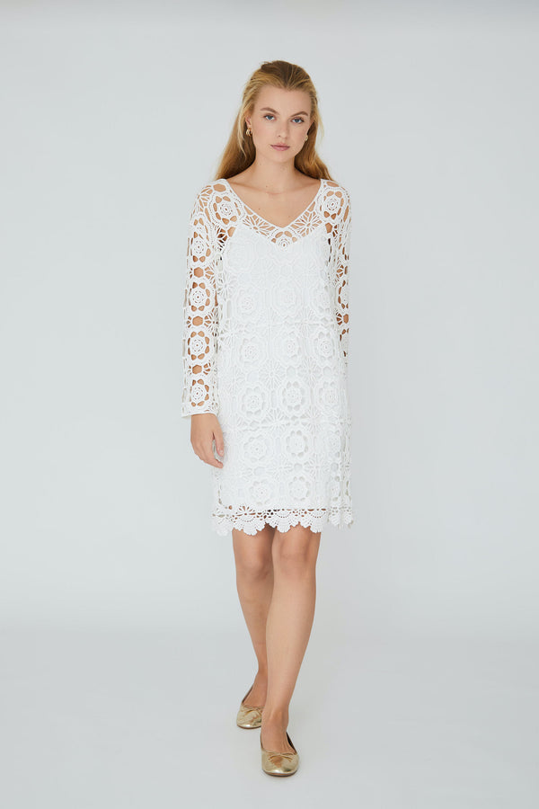 A-View Annemone dress AV4536 Dresses 000 White