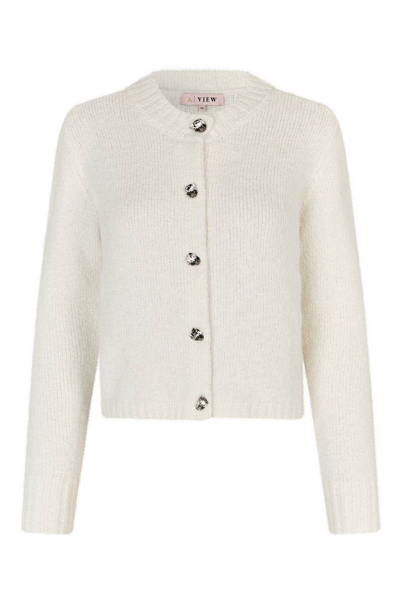 A-View Audrey knit cardigan AV4758 Cardigan 005 Off white