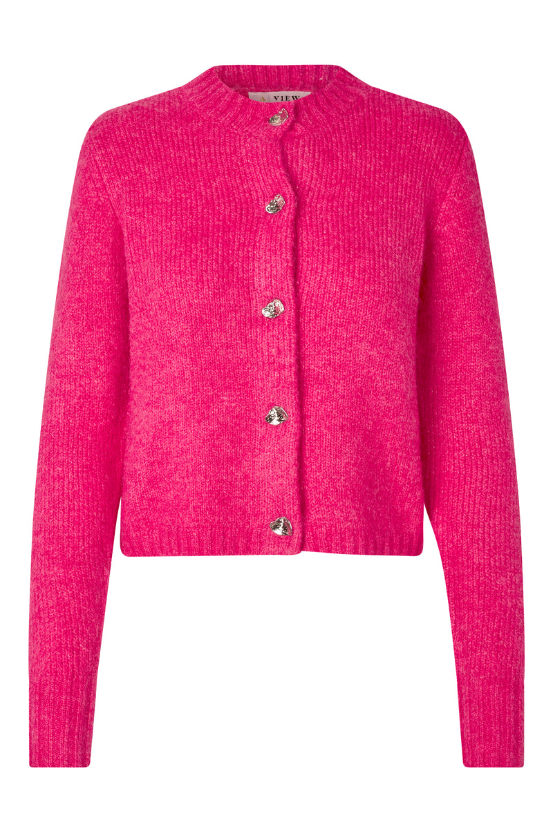 A-View Audrey knit cardigan AV4758 Cardigan 350 Pink