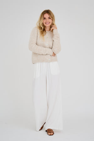 A-View Audrey new knit cardigan AV4914 Cardigan 004 Sand