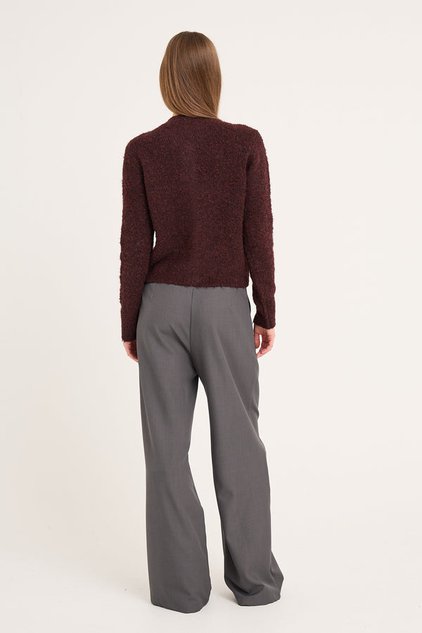 A-View Audrey new knit cardigan AV4914 Cardigan 042 Bordeaux