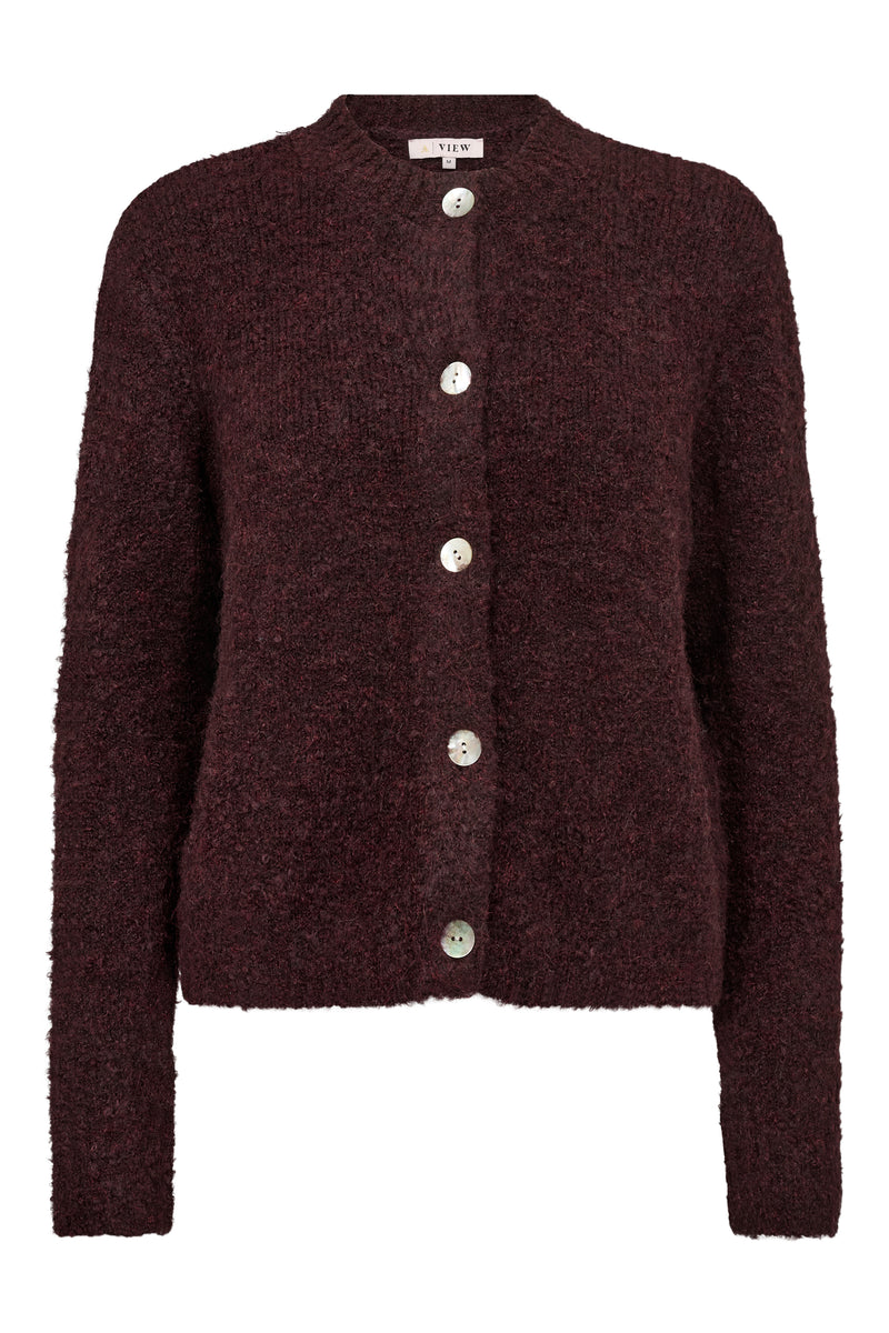 A-View Audrey new knit cardigan AV4914 Cardigan 042 Bordeaux