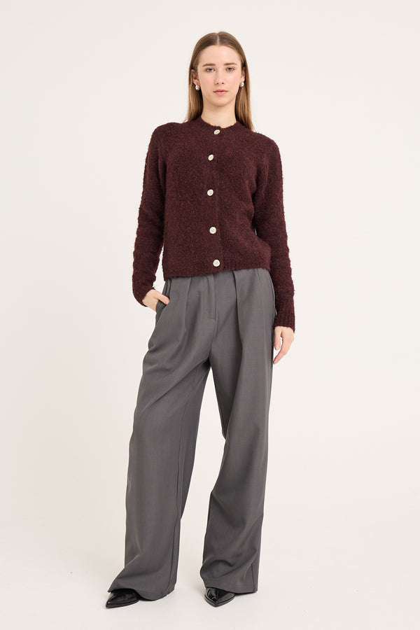 A-View Audrey new knit cardigan AV4914 Cardigan 042 Bordeaux