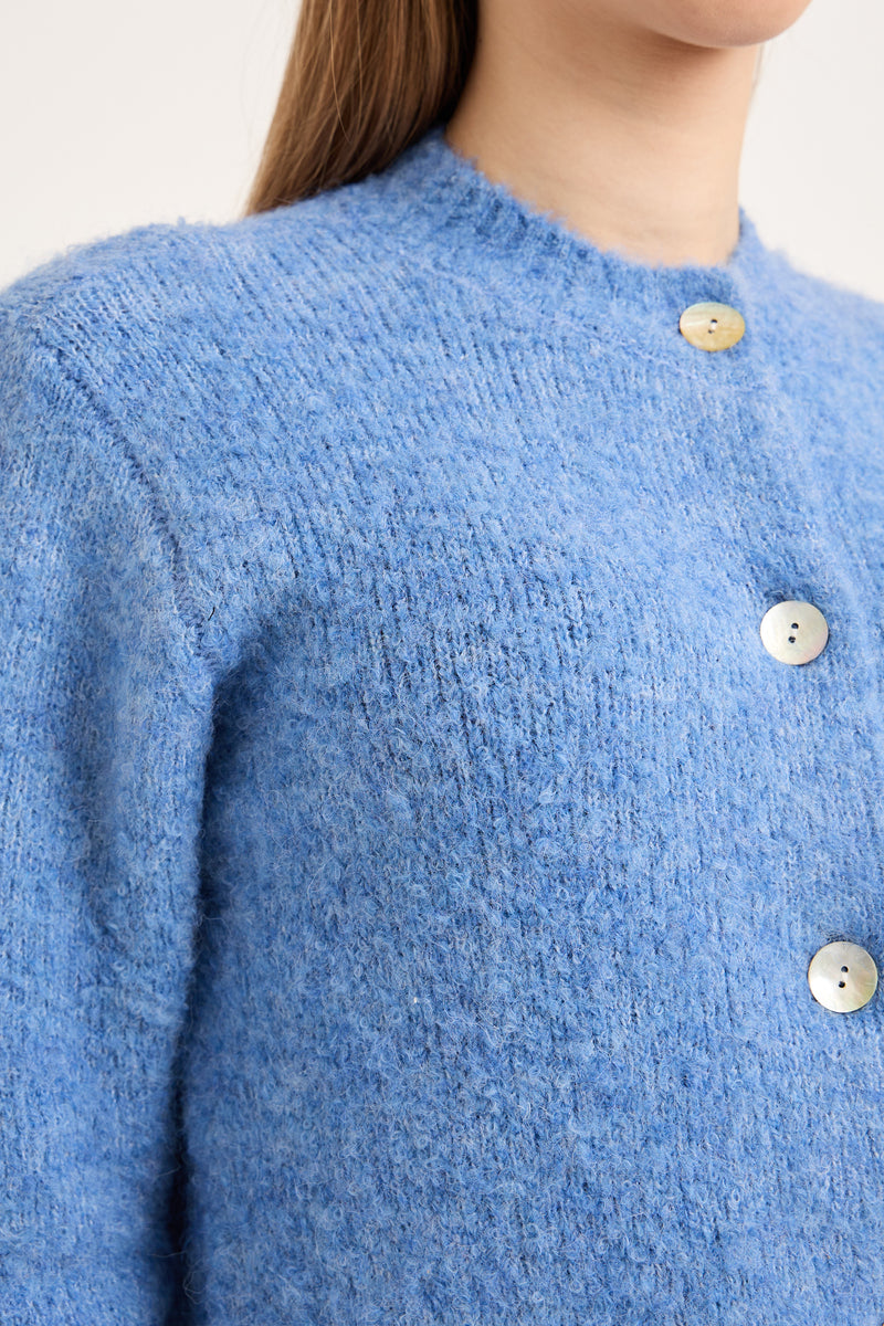 A-View Audrey new knit cardigan AV4914 Cardigan 146 Medium blue