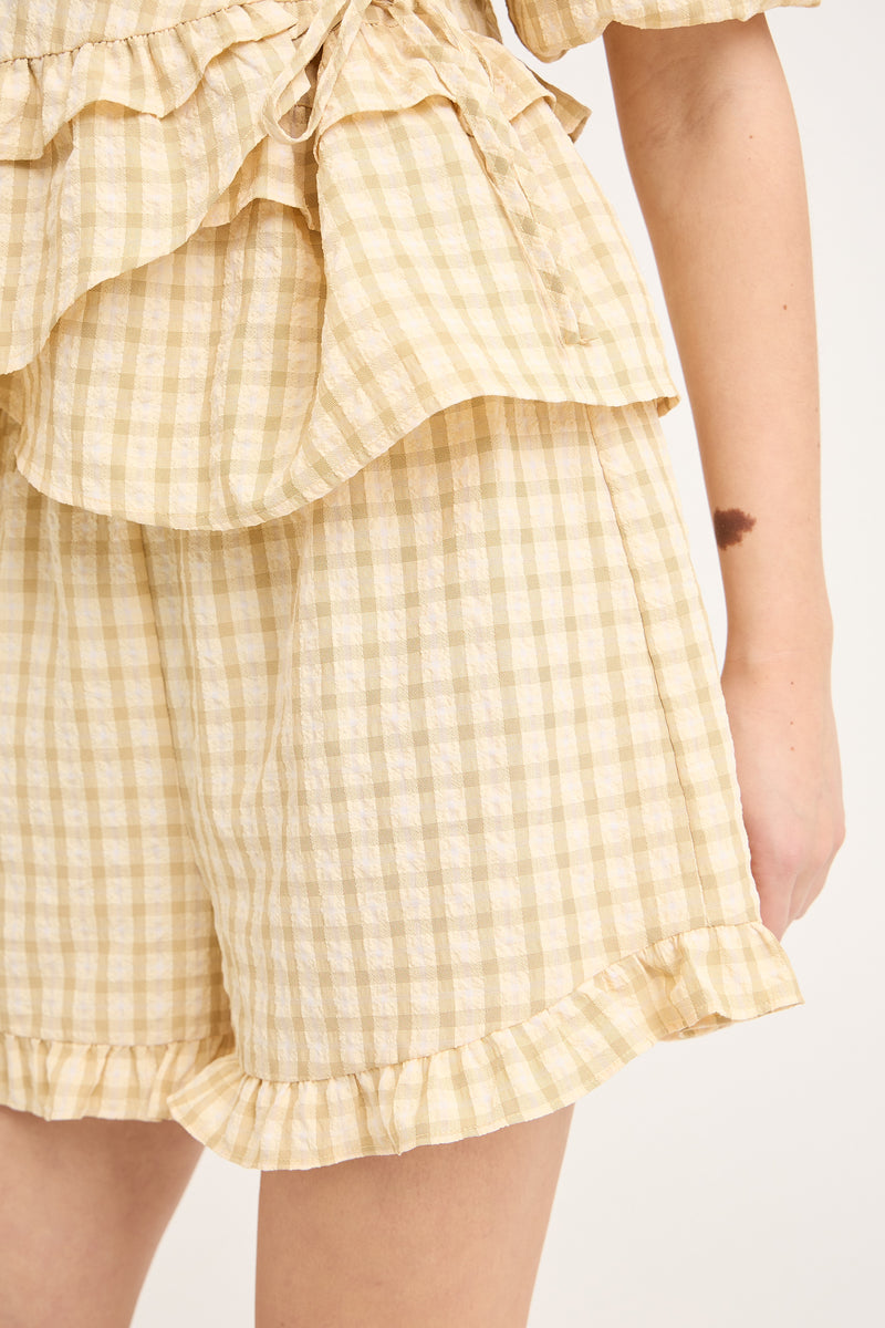 A-View Aulina shorts AV6071 Shorts 069 Pale yellow