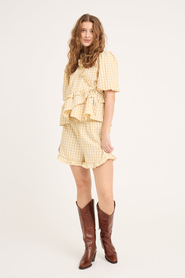 A-View Aulina shorts AV6071 Shorts 069 Pale yellow