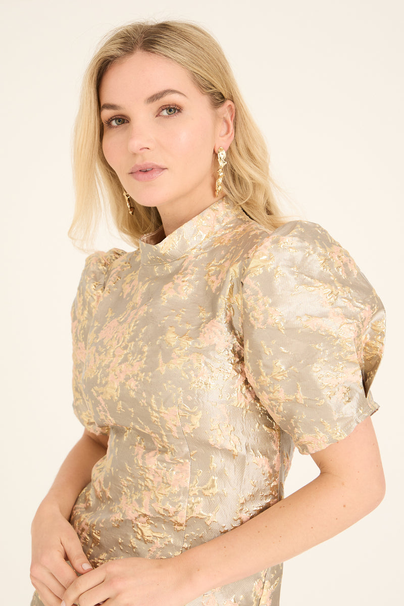 A-View Bonnie dress AV4740 Dresses 307 Rose gold