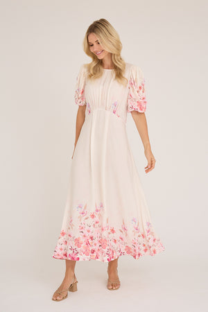 A-View Botanic dress AV8141 Dresses 016 Cream