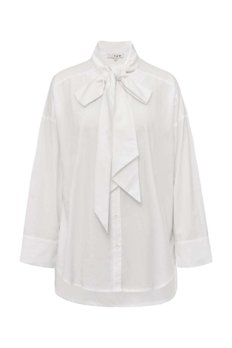 A-View Bow shirt AV4724 Shirts 000 White