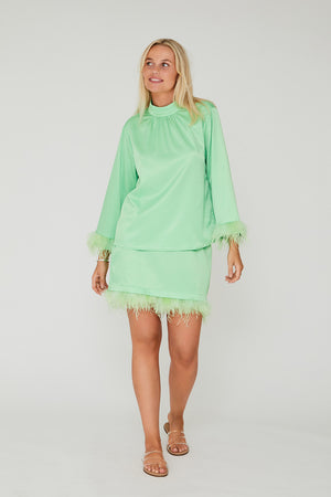 A-View Brady blouse AV4319 Blouse 855 Apple green