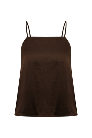 A-View Carrie strap top AV8353 Top 194 Dark Brown