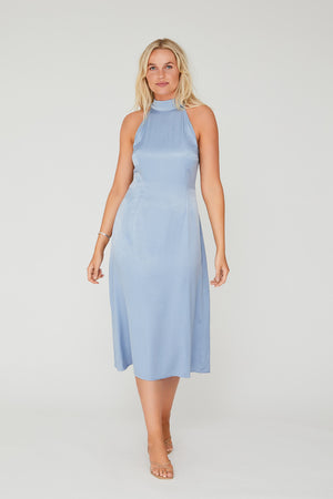 A-View Carry sateen dress AV4491 Dresses 281 Blue