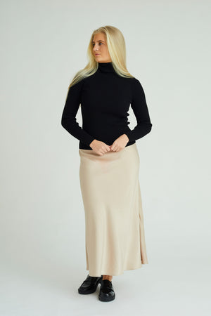 A-View Carry sateen skirt AV4220 Skirt 004 Sand
