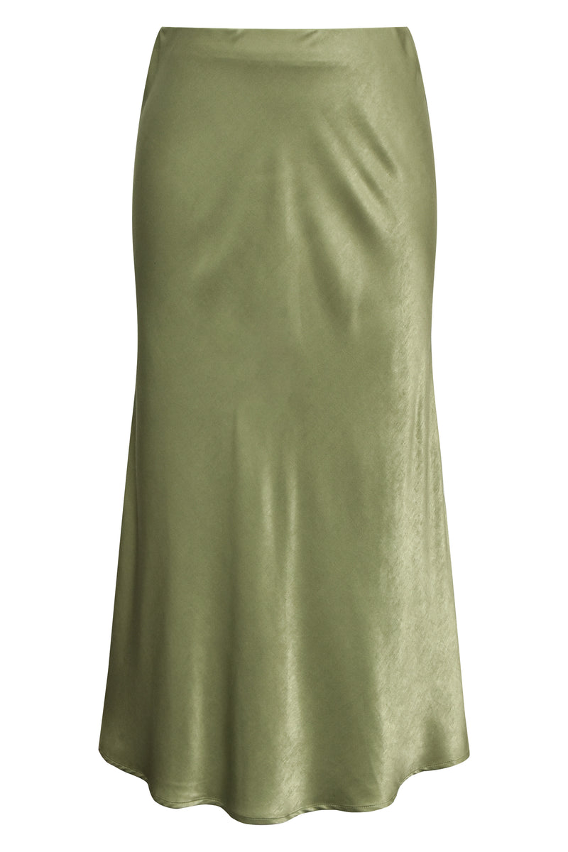 A-View Carry sateen skirt AV4220 Skirt 859 Dusty green