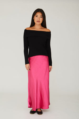 A-View Carry sateen skirt AV4607 Skirt 350 Pink