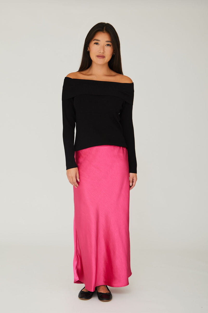 A-View Carry sateen skirt AV4607 Skirt 350 Pink