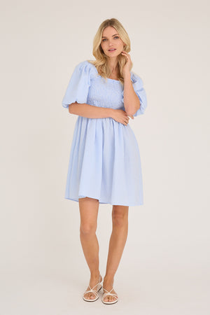 A-View Cheri short dress AV8171 Dresses 282 Light Blue