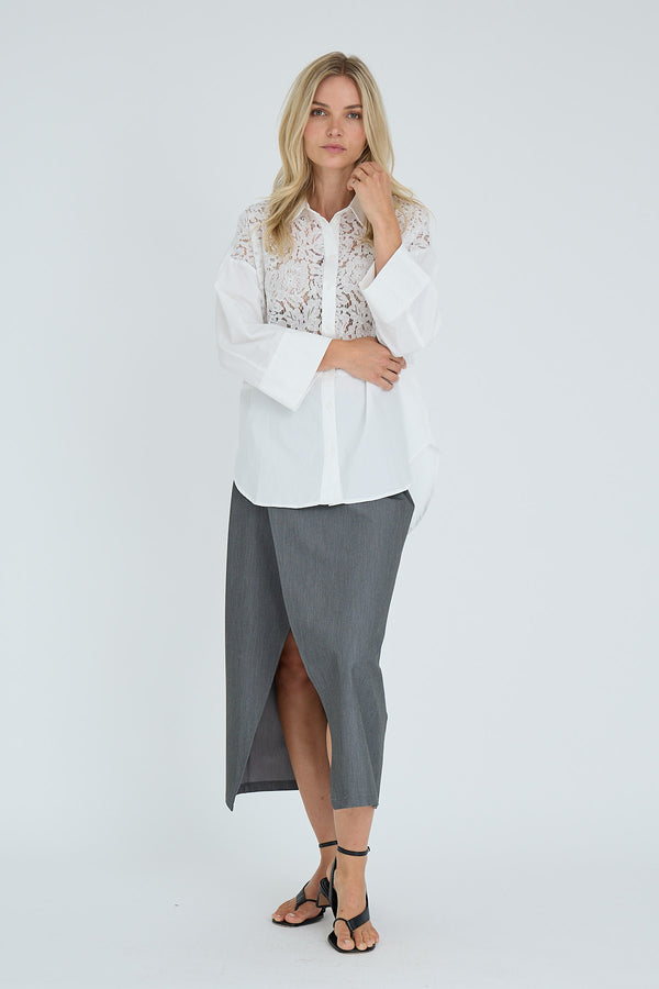 A-View Clara shirt AV8063 Shirts 000 White