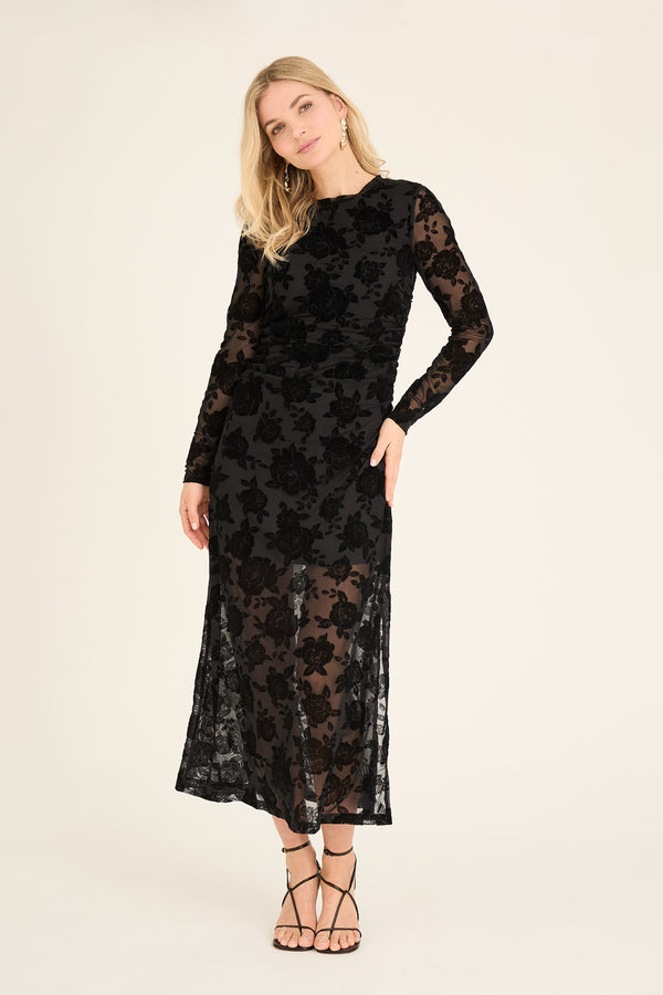 A-View Claudine dress AV7001 Dresses 999 Black