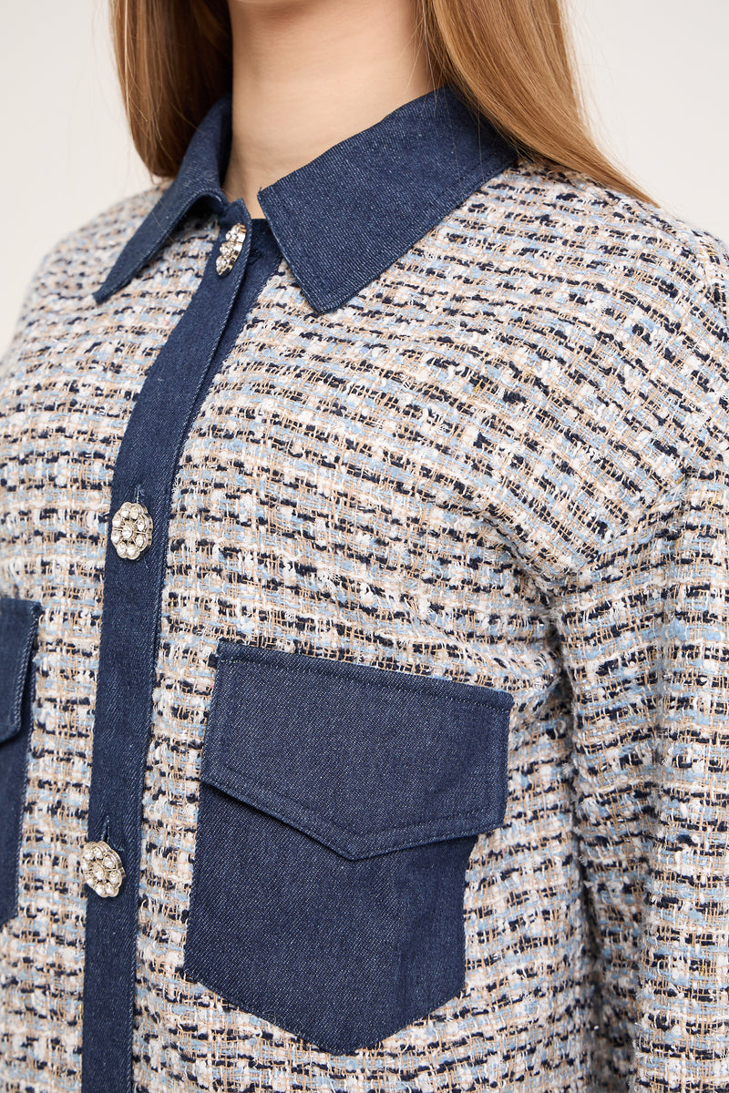 A-View Coco Jacket AV5067 Jacket 144 White/Blue