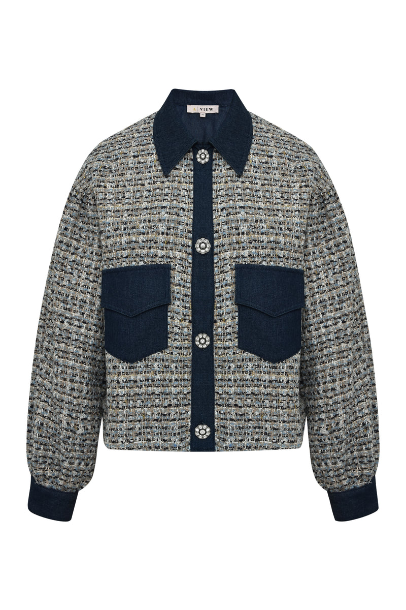 A-View Coco Jacket AV5067 Jacket 144 White/Blue