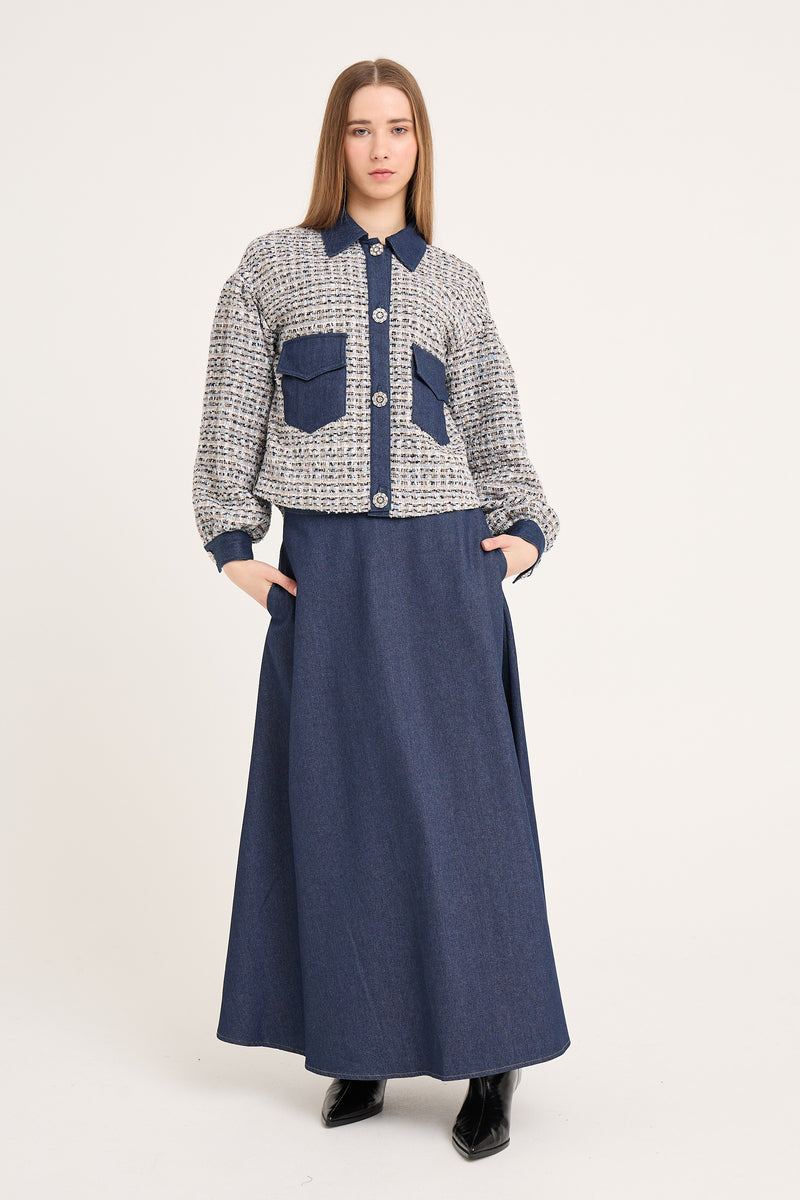 A-View Coco Jacket AV5067 Jacket 144 White/Blue
