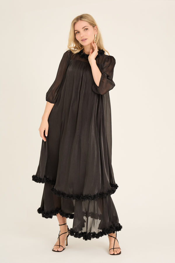 A-View Daisi midi dress AV6097 Dresses 999 Black
