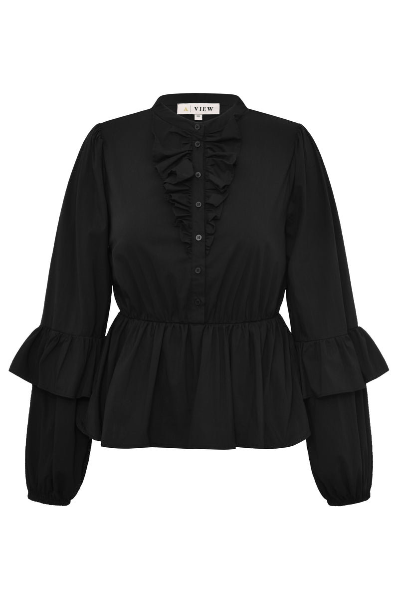 A-View Daniela shirt AV4667 Shirts 999 Black