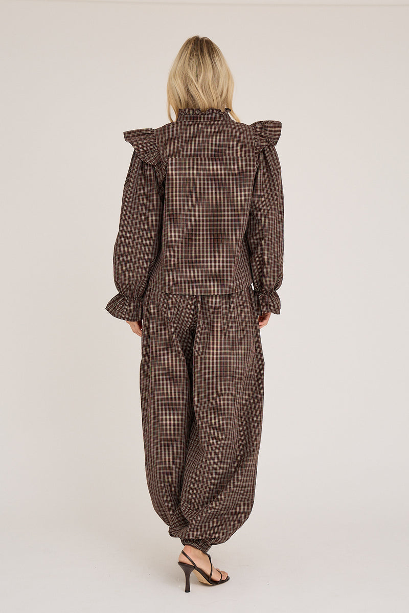 A-View Darcy shirt AV8188 Shirts 156 Brown/Sand