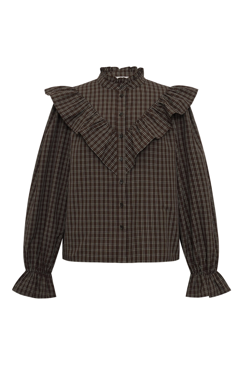 A-View Darcy shirt AV8188 Shirts 156 Brown/Sand