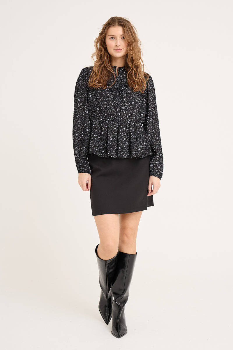A-View Dianila Blouse AV5080 Blouse 368 Black/Light Purple