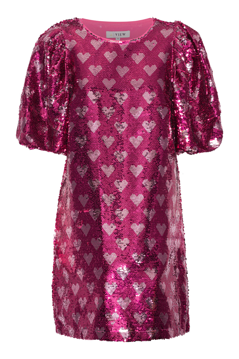 A-View Elisabet dress AV3516 Dresses 350 Pink