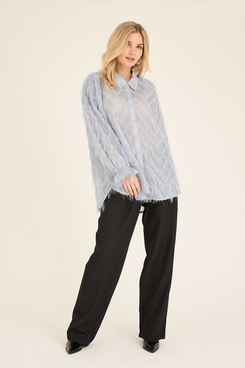 A-View Elna shirt AV7044 Shirts 282 Light Blue