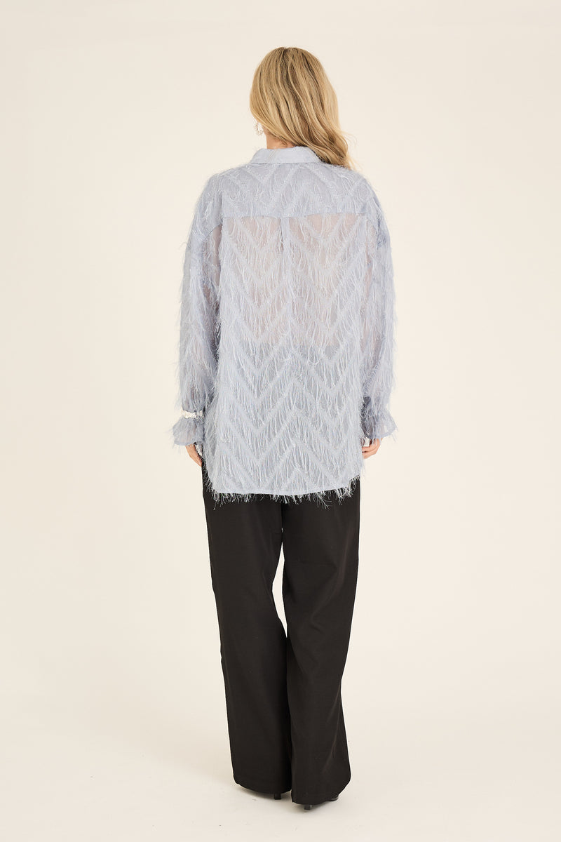 A-View Elna shirt AV7044 Shirts 282 Light Blue