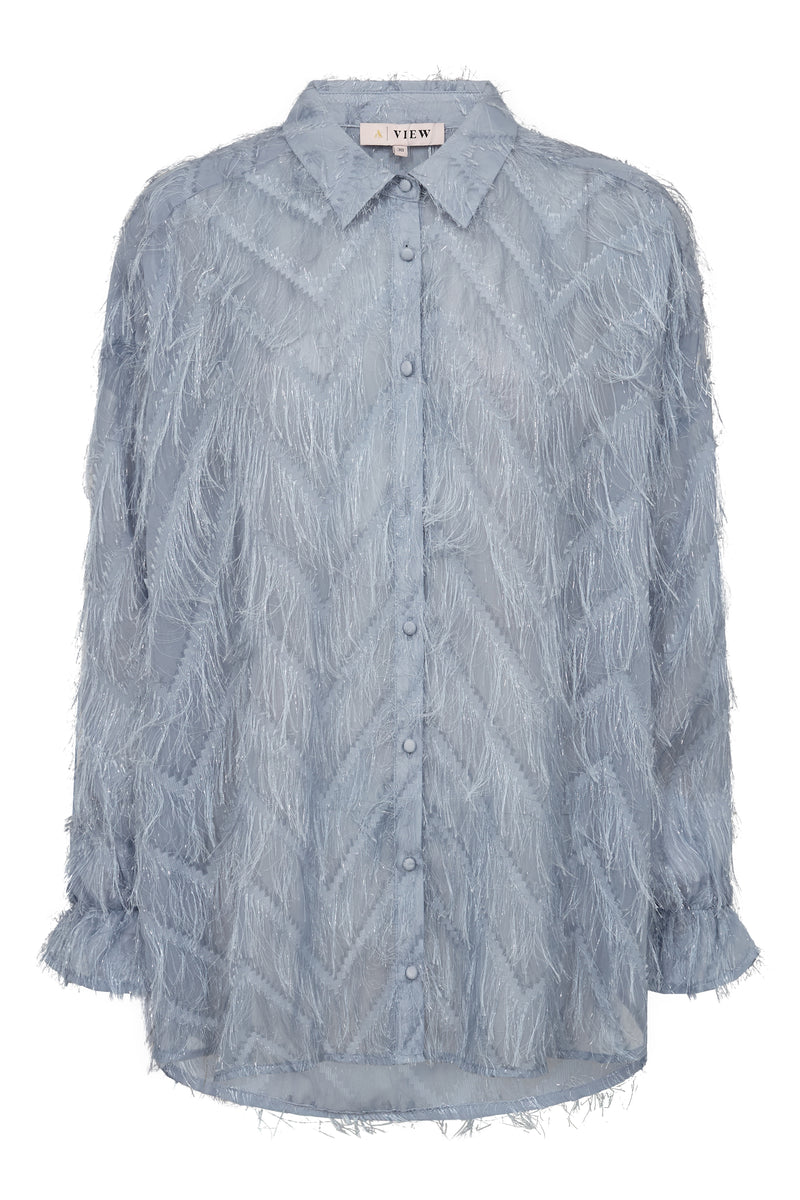 A-View Elna shirt AV7044 Shirts 282 Light Blue