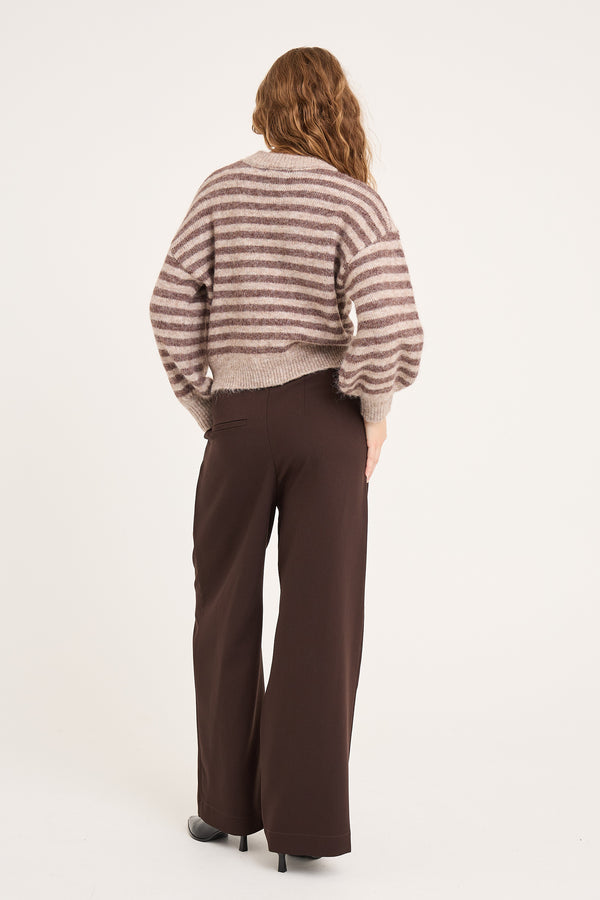A-View Else knit pullover AV6035 Knit 186 Sand/brown