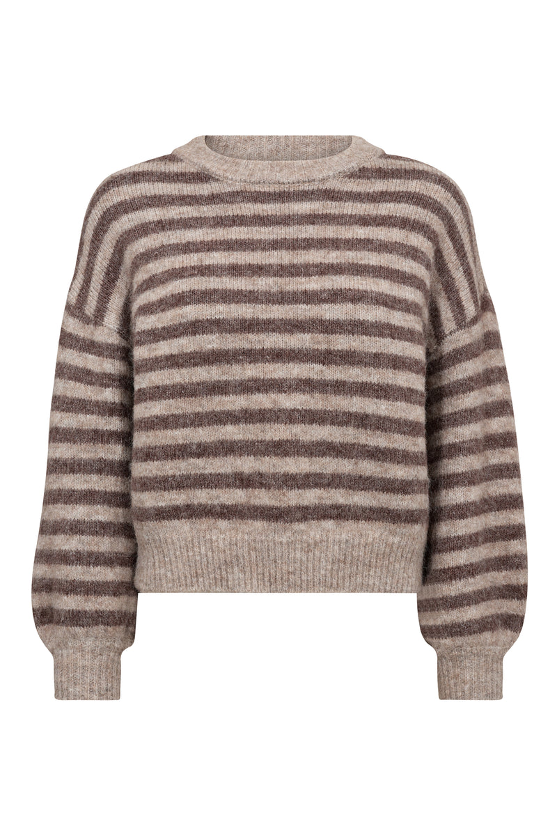 A-View Else knit pullover AV6035 Knit 186 Sand/brown