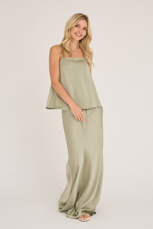A-View Emily strap top AV8183 Top 859 Dusty Green