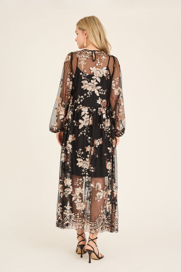 A-View Estelle dress AV6095 Dresses 307 Rose gold