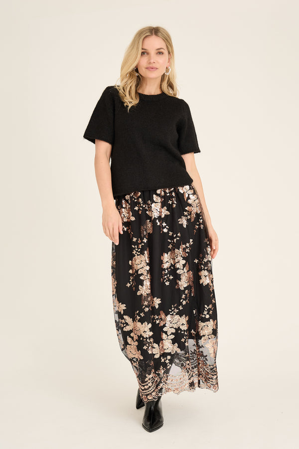 A-View Estelle skirt AV6094 Skirt 307 Rose gold