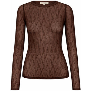 A-View Evalla Blouse Blouse 194 Dark Brown