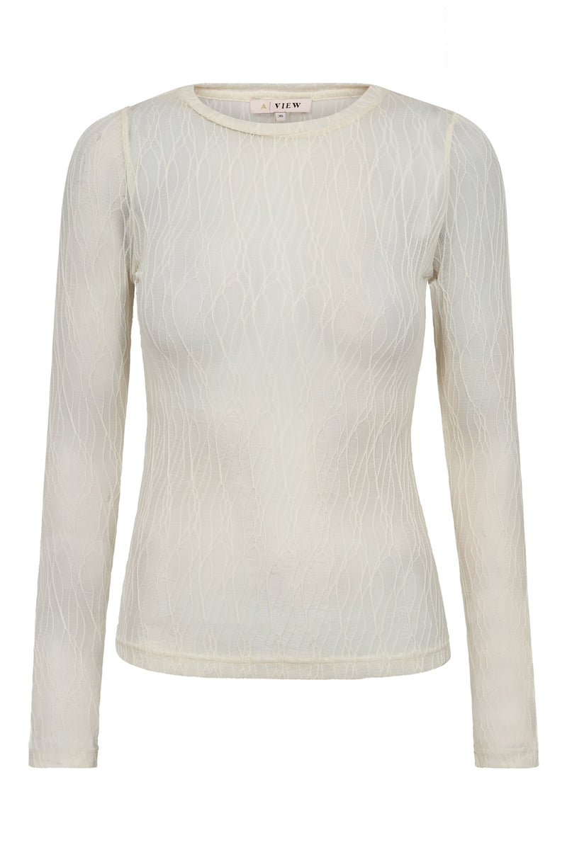 A-View Evalla blouse AV6087 Blouse 005 Off white